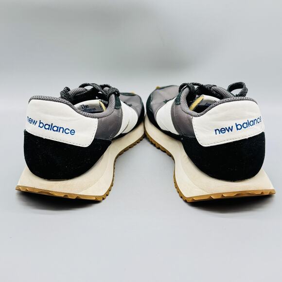 New Balance Shoes Womens 9 Gray Black Suede 237 Retro Running Athletic Sneakers - Picture 8 of 12